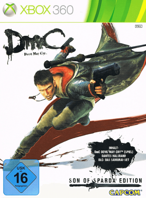 DMC: Devil May Cry [Walmart] box art for Xbox 360